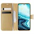 Microsonic General Mobile GM 21 Pro Kılıf Delux Leather Wallet Gold 1