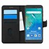 Microsonic General Mobile GM8 Go Kılıf Fabric Book Wallet Siyah 1