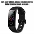 Microsonic Huawei Honor Band 4 Kordon Silicone Sport Band Turuncu 2