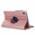 Microsonic Huawei MatePad T10 Kılıf 360 Rotating Stand Deri Rose Gold 2