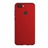 Microsonic Matte Silicone Huawei P Smart Kılıf Bordo 2