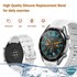 Microsonic Amazfit Pace 2 Stratos Kordon Silicone RapidBands Beyaz 4