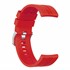 Microsonic Samsung Galaxy Watch 46mm Kordon Silicone RapidBands Kırmızı 1