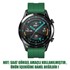 Microsonic Samsung Gear S3 Classic Kordon Silicone RapidBands Koyu Yeşil 2