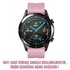 Microsonic Huawei Watch GT3 42mm Kordon Silicone RapidBands Rose Gold 2