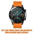 Microsonic Huawei Honor Watch Magic Kordon Silicone RapidBands Turuncu 2