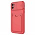Microsonic Apple iPhone 11 Kılıf Inside Card Slot Kırmızı 2