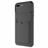 Microsonic Apple iPhone 7 Plus Kılıf Inside Card Slot Siyah 2