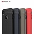 Microsonic Apple iPhone XR 6 1 Kılıf Deri Dokulu Silikon Kırmızı 4