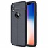 Microsonic Apple iPhone XR 6 1 Kılıf Deri Dokulu Silikon Lacivert 1