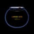 Microsonic Garmin Forerunner 645 Kordon Large Size 165mm Braided Solo Loop Band Siyah 3