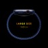 Microsonic Amazfit Bip U Kordon Large Size 165mm Braided Solo Loop Band Siyah 3