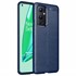 Microsonic OnePlus 9 Pro Kılıf Deri Dokulu Silikon Lacivert 1