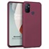 Microsonic Matte Silicone OnePlus Nord N100 Kılıf Mor 1