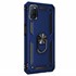 Microsonic Oppo A72 Kılıf Military Ring Holder Lacivert 2