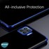 Microsonic Oppo A73 Kılıf Skyfall Transparent Clear Mavi 4