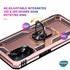 Microsonic Oppo A74 4G Kılıf Military Ring Holder Rose Gold 4