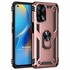 Microsonic Oppo A74 4G Kılıf Military Ring Holder Rose Gold 1