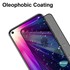 Microsonic Oppo Reno 4 Lite Privacy 5D Gizlilik Filtreli Cam Ekran Koruyucu Siyah 4