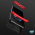 Microsonic Oppo Reno 5 Lite Kılıf Double Dip 360 Protective Siyah Gri 3