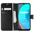 Microsonic Realme C21 Kılıf Delux Leather Wallet Siyah 1