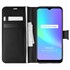 Microsonic Realme C25s Kılıf Delux Leather Wallet Siyah 1