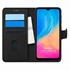 Microsonic Reeder P13 Blue Max Pro Lite Kılıf Fabric Book Wallet Siyah 1