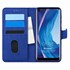 Microsonic Reeder P13 Blue Max Pro Kılıf Fabric Book Wallet Lacivert 1