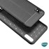 Microsonic Samsung Galaxy A01 Core Kılıf Deri Dokulu Silikon Siyah 5