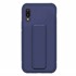 Microsonic Samsung Galaxy A02 Kılıf Hand Strap Lacivert 2