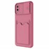 Microsonic Samsung Galaxy A02 Kılıf Inside Card Slot Mürdüm 2