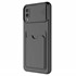 Microsonic Samsung Galaxy A02 Kılıf Inside Card Slot Siyah 2