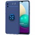 Microsonic Samsung Galaxy A02 Kılıf Kickstand Ring Holder Lacivert 1