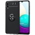 Microsonic Samsung Galaxy A02 Kılıf Kickstand Ring Holder Siyah 1