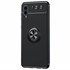 Microsonic Samsung Galaxy A02 Kılıf Kickstand Ring Holder Siyah 2