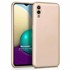 Microsonic Matte Silicone Samsung Galaxy A02 Kılıf Gold 1