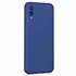 Microsonic Matte Silicone Samsung Galaxy A02 Kılıf Lacivert 2
