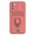 Microsonic Samsung Galaxy A02S Kılıf Multifunction Silicone Pembe 2