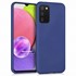 Microsonic Matte Silicone Samsung Galaxy A03s Kılıf Lacivert 1