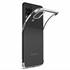 Microsonic Samsung Galaxy A12 Kılıf Skyfall Transparent Clear Gümüş 2