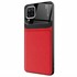 Microsonic Samsung Galaxy A12 Kılıf Uniq Leather Kırmızı 2