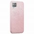 Microsonic Samsung Galaxy M12 Kılıf Sparkle Shiny Rose Gold 2