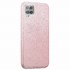 Microsonic Samsung Galaxy M12 Kılıf Sparkle Shiny Rose Gold 2