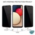 Microsonic Samsung Galaxy A12 Privacy 5D Gizlilik Filtreli Cam Ekran Koruyucu Siyah 2