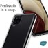 Microsonic Samsung Galaxy A22 4G Kılıf Transparent Soft Beyaz 5