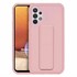 Microsonic Samsung Galaxy A32 4G Kılıf Hand Strap Rose Gold 1