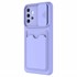 Microsonic Samsung Galaxy A32 4G Kılıf Inside Card Slot Lila 2