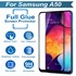 Microsonic Samsung Galaxy A50 Tam Kaplayan Temperli Cam Ekran koruyucu Siyah 2