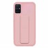 Microsonic Samsung Galaxy A71 Kılıf Hand Strap Rose Gold 2