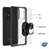 Microsonic Samsung Galaxy A52s Kılıf Grande Clear Ring Holder Siyah 4